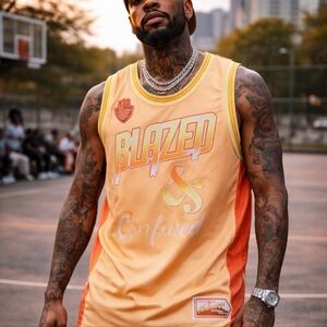 Original Fables Urban Jersey Blazed & Confused Higher Power 2XL NWT